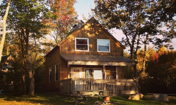 Indian Brook Ski Chalet | Tan Chalet at Cabot Shores Wilderness Resort