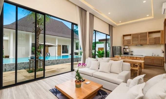 Talat Nuea Villa | Taraburi's Finest: Brand New Build Poolside Bliss!