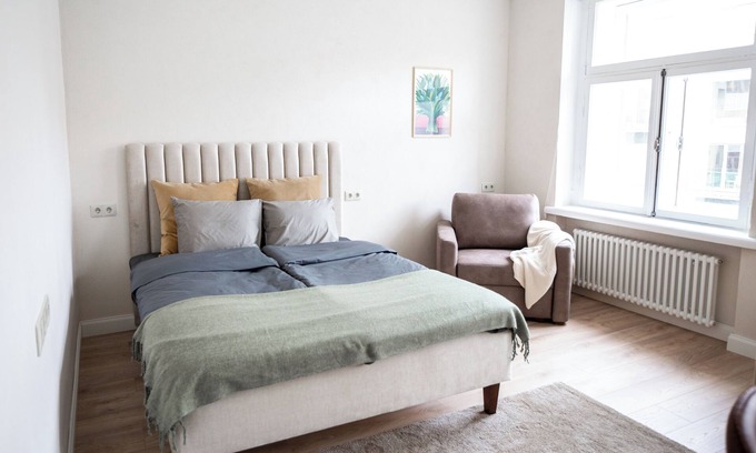 Old Town Apartment | tARTuStays artist Kairo designed apartment with WiFi and AC in fabulous Tartu