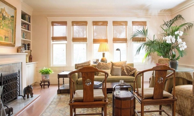 Richmond District House | Tasteful Condo with Office + Garage - Near Parks, Museums and Restaurants
