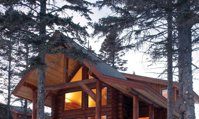 Tofte House | Temperance Landing Luxury Log Home
