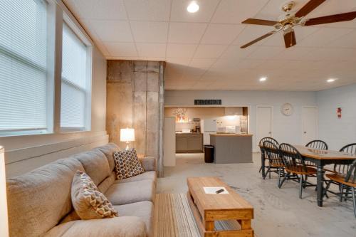 Briceville Apartment | Tennessee Riverside Retreat Shared Fire Pit!
