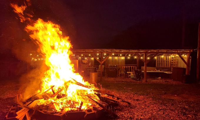 Bristol House | Tent Camping at the Farm!