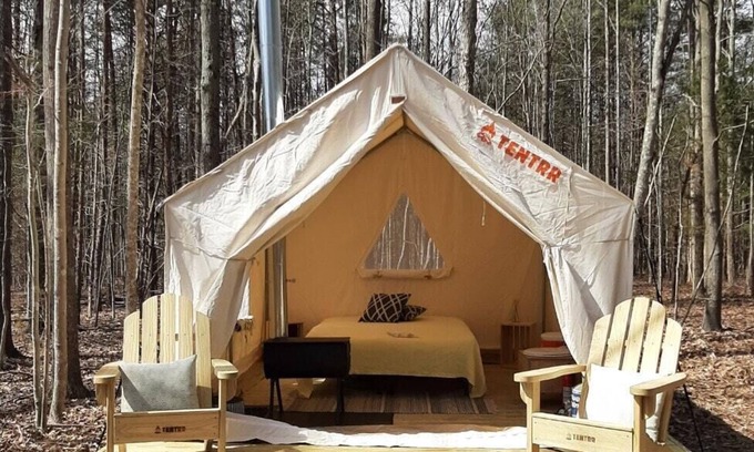 Macon RV Rental | Tentrr Signature Site - Meadow View Retreat