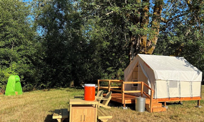 Oregon Coast RV Rental | Tentrr Signature Site - Grandmother Maple Camp...