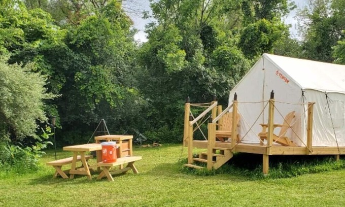 Rock Stream RV Rental | Tentrr Signature Site - Beerocracy Empire Signature Site