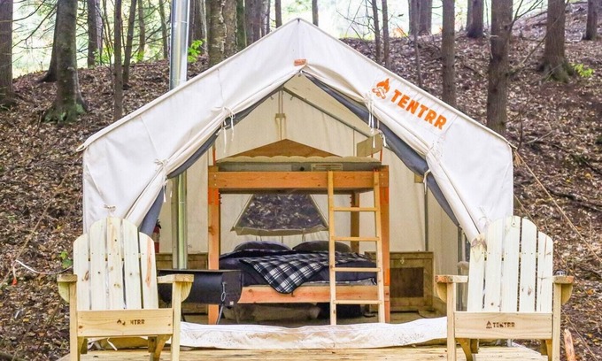 Bristol RV Rental | Tentrr Signature Site - Whispering Pines At The River