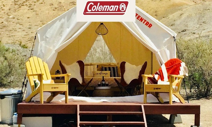 Delta RV Rental | Tentrr Signature Site - Camp Stargazer - Coleman Outfitted Site