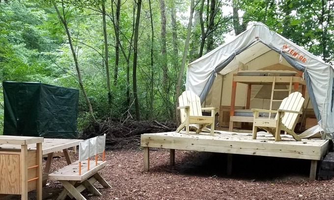 Hamburg RV Rental | Tentrr Signature Site - Peaceful by Pigeon Creek