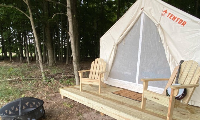 Honor RV Rental | Tentrr Signature Site - Sleeping Bear Dunes - Sleepy Bear Den