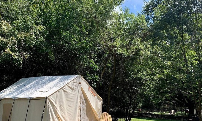 Winston - Salem RV Rental | Tentrr Signature Site - Fairytale Farm Sanctuary Campsite