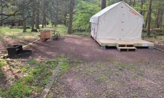 Swanton RV Rental | Tentrr State Park Site - Big Run State Park - Site E