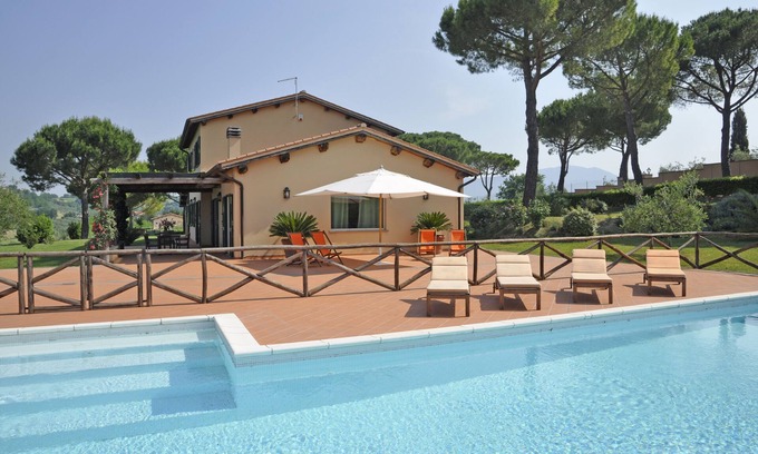 Magliano Sabina Villa | Tenuta Santa Cristina - Luxury 8 beds Villa w/private Pool and Tennis near Rome