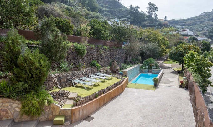 Teror Villa | Teror, Casa Besan: ideal for groups, private swimming pool