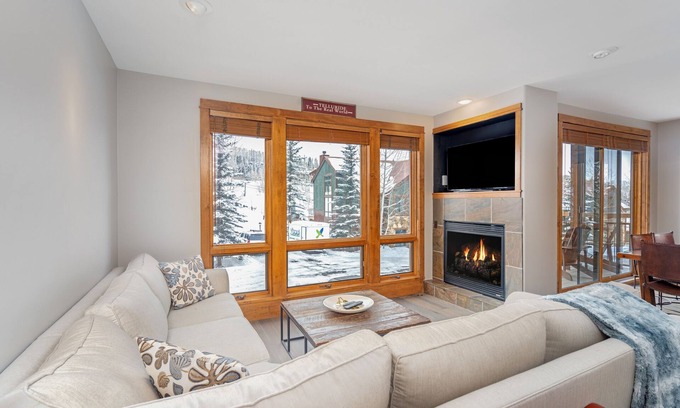 Mountain Village Condo | Terrace on the Slopes ski-in/ski-out access.VIEWS!