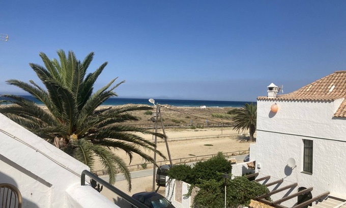 Zahara de los Atunes House | Terrace to the West. Your house with sea views in Zahara