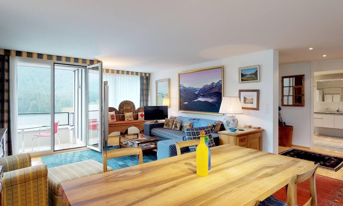 St. Moritz Apartment | Terraced apartmentbuilding between St.