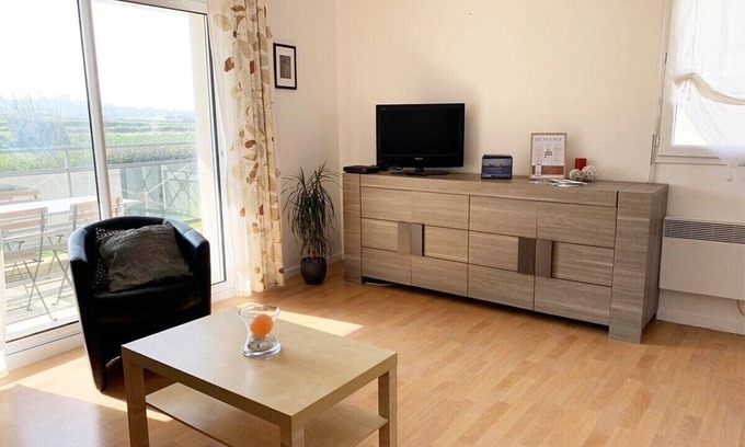 Berven Apartment | Terrasse de l'aber Roscof-Apartment-Private Bathroom-Apartment