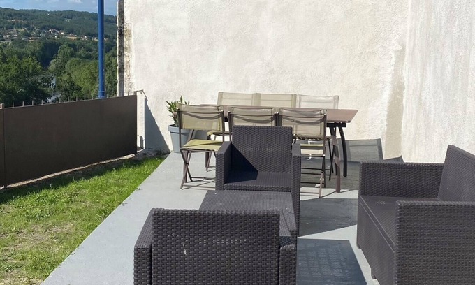 Terrasson-la-Villedieu House | TERRASSON - M1 Charming house - View & Terrace - Colombes de Sorus