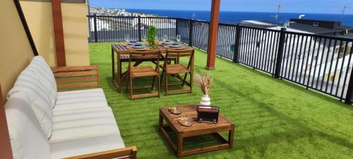 Burela Apartment | Terraza Vistas 360°