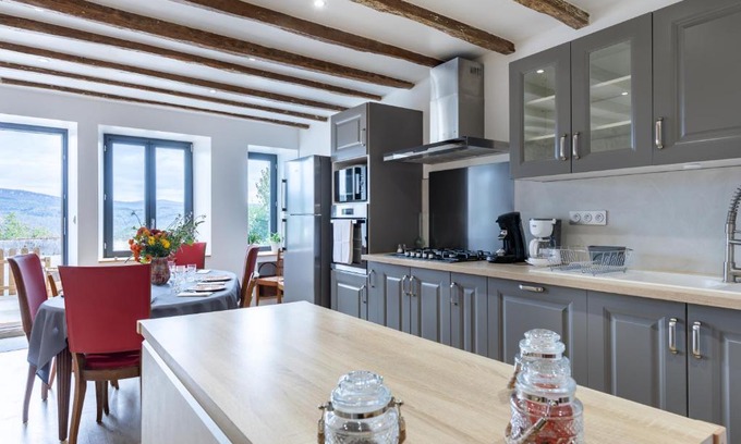 Vosbles House | Terre d'Emeraude - Charmante maison avec sauna
