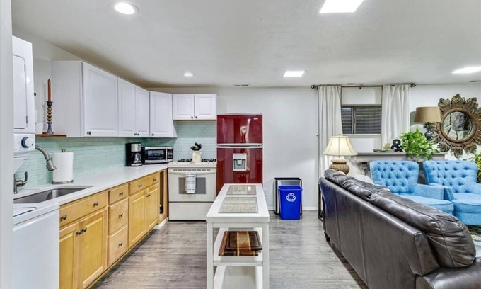 Orem House | Terrific Queen Bedroom with a Waffle Breakfast!