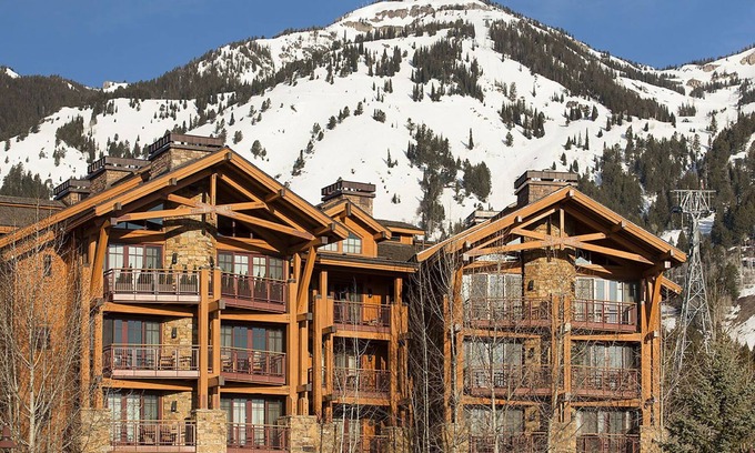 Teton Village Condo | Teton Village Ski-In Ski-Out Crystal Springs Luxury Condominium Jackson Hole WY