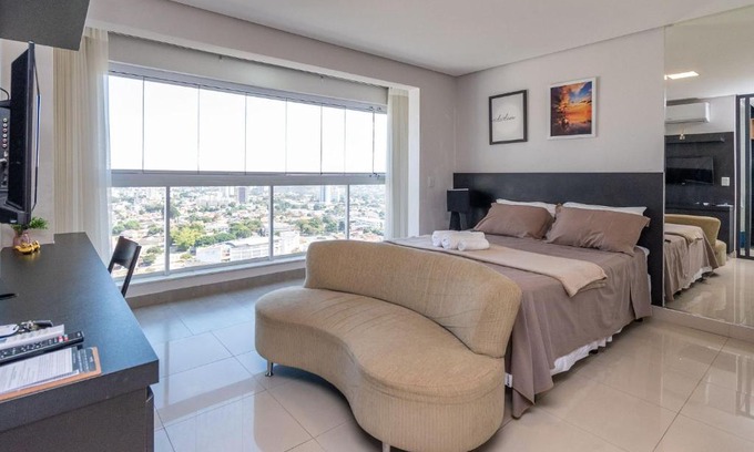 Setor Bueno Apartment | #TH2206# Studio Aconchegante e Amplo no Setor Bueno