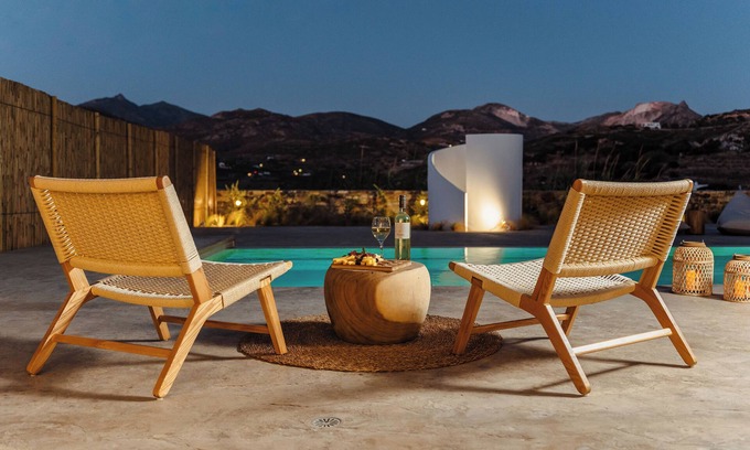 Naxos Villa | Thalelion Villa Private Pool and Jacuzzi