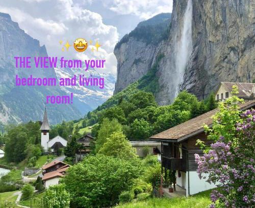 Lauterbrunnen Apartment | The Absolute Best View In Lauterbrunnen