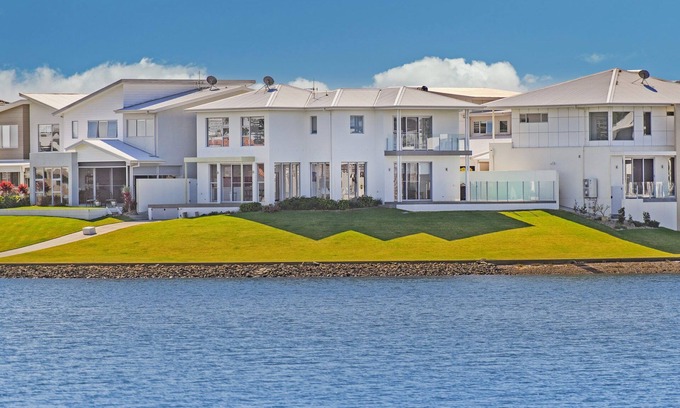 Port Macquarie House | The Anchorage, Modern Home On The Port Macquarie Canals With Beautiful Views