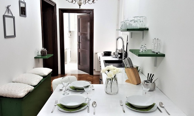 Zagreb Apartment | The Antique Modern - refined luxury, 4 bedroom in the center of Zagreb