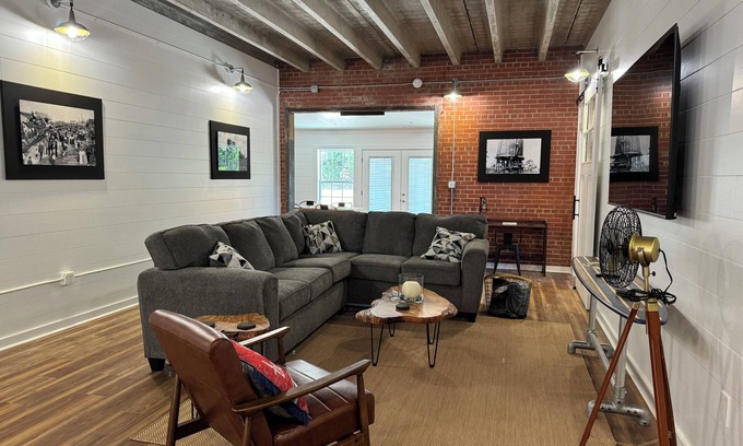 Apalachicola Apartment | The Apalachicola Train Depot