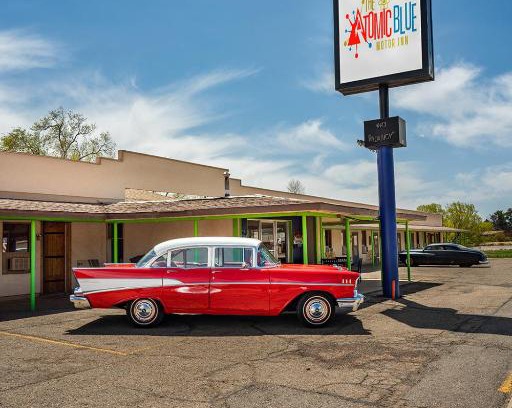 Monticello Hotel | The Atomic Blue Motor-Inn