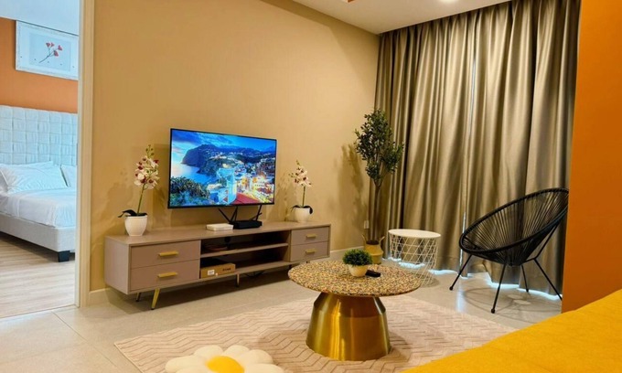 Kampung Datuk Keramat Apartment | The Atrium Ampang by OKBnB - Beautiful 2 Bedroom Suite , 3mins to KLCC
