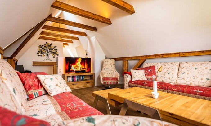 Baerenburg Apartment | The attractive kingdom of heaven in the rooftop of Villa Marie in Oberbärenburg