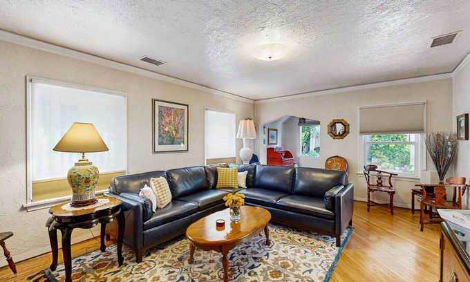 Ventura House | The Avenue: Charming hideaway with private deck & peeks of ocean, near downtown