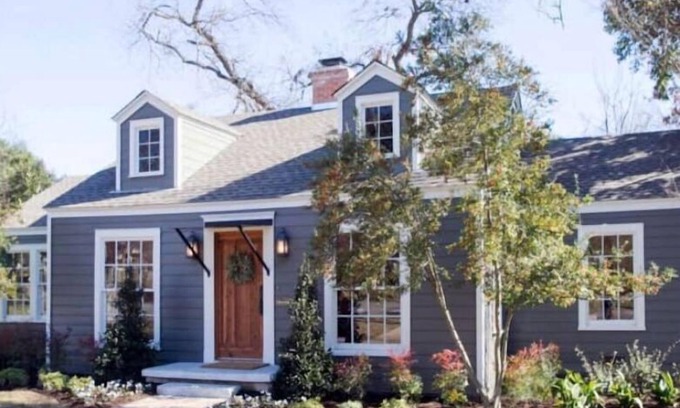 Brookview House | The Baby Blue Cottage - Fixer Upper, Season 3