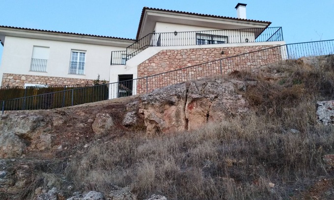 Ruidera Cottage | The balcony of Ruidera