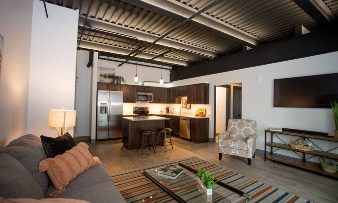 Stuart Apartment | The Best of Kalamazoo - Spacious brand-new downtown apartment.