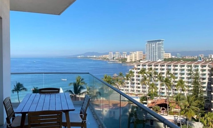 Puerto Vallarta Apartment | The best views of the sea, the mountains and the sunsets. Beachfrontn