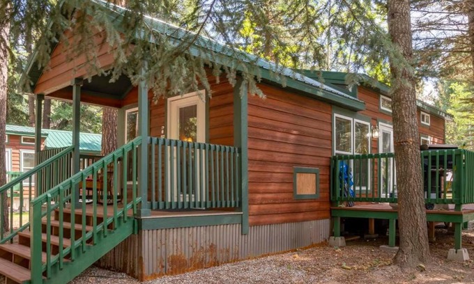 Bayfield House | The Blue Devil Cabin #5 at Blue Spruce RV Park & Cabins