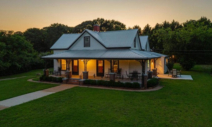 Athens House | The Bulldog Farmhouse 100 year old home