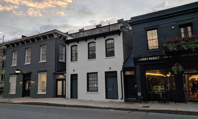 Historic District - North Apartment | The Calliope, Historic Corner Apartment in the Heart of Downtown.