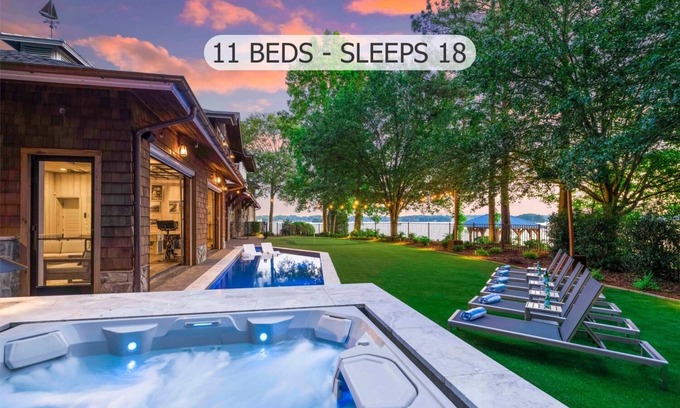 Mount Mourne House | The Chasestone - Breathtaking Home w/Heated Pool, Game Room & Optional Boat Rental