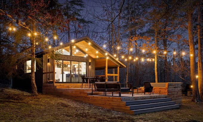 Gruetli Laager Cabin | The Coalmont: Waterfront Tiny-Home Cabin Retreat