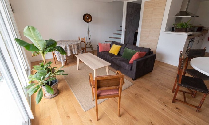 Plurien House | THE COLIBRI MODERN & WARM DUPLEX (Sables d'Or les Pins)