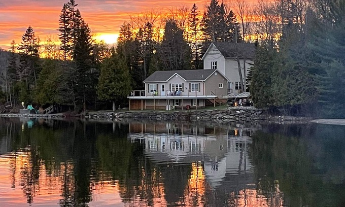 Madawaska County Cottage | The cottage life, cozy home on Lac Baker,NB.Come relax with the entire family.
