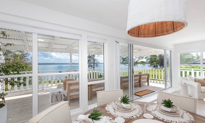 Bonnells Bay Apartment | The Cottage- stunningly designed for comfort and relaxation