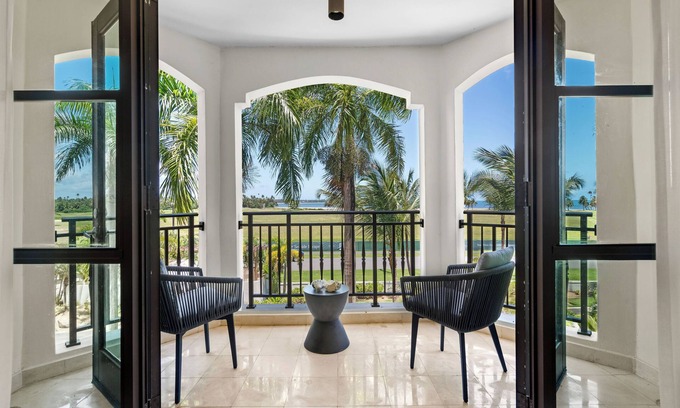 Zarzal Apartment | The Country Club Residences at Grand Reserve | Balcony with Beach & Golf Course Views | by Otium